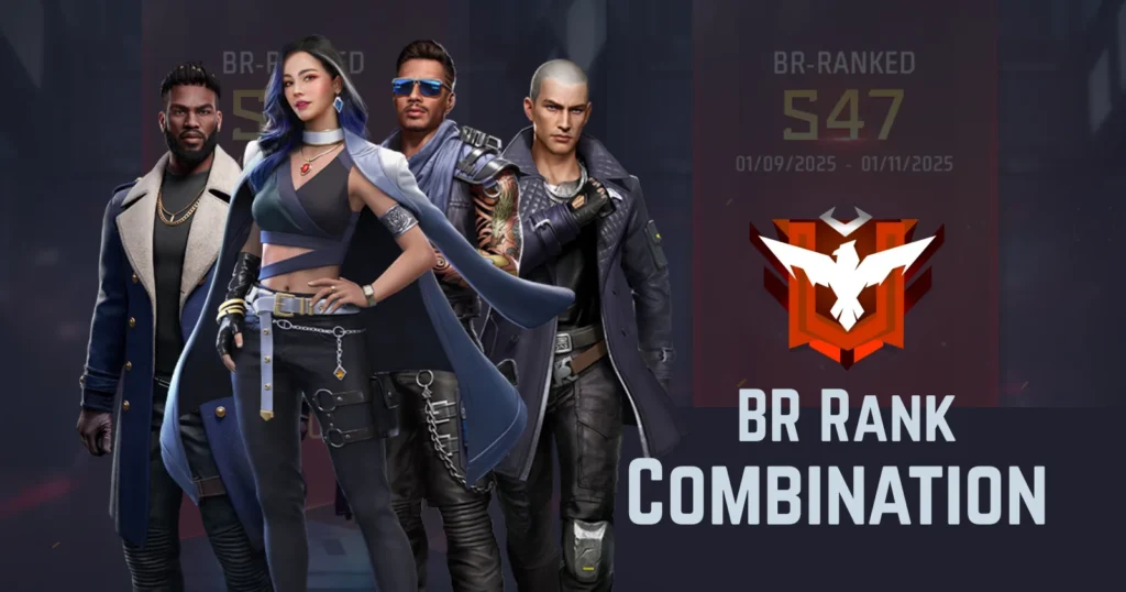 Best Character Skill Combination for Free Fire BR Rank Season 47 
