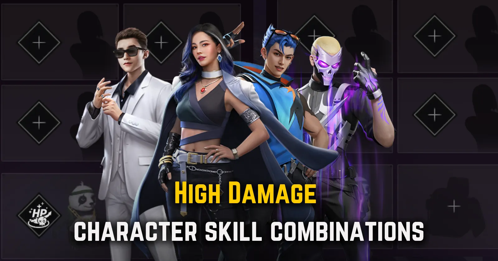 free fire high damage character skill combo