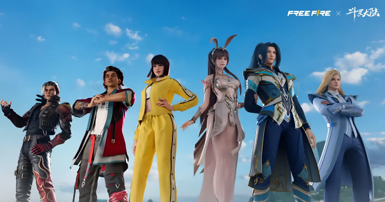 Free Fire x Soul Land Collaboration