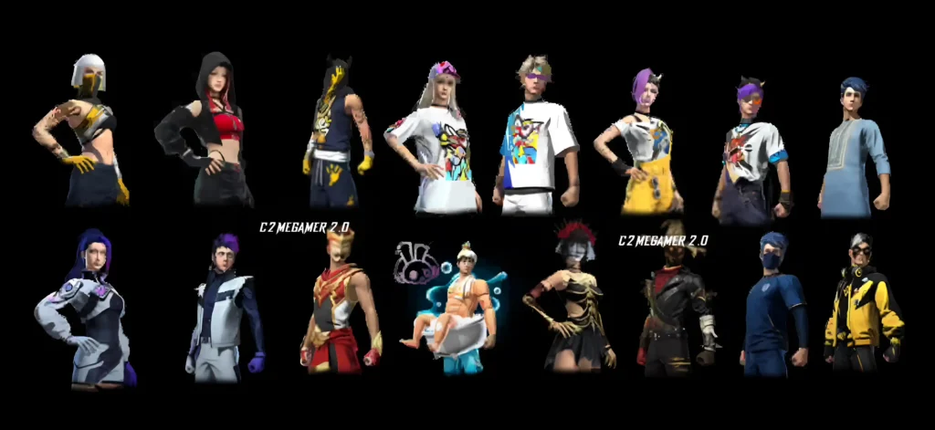 free fire new all bundles in ob51 update