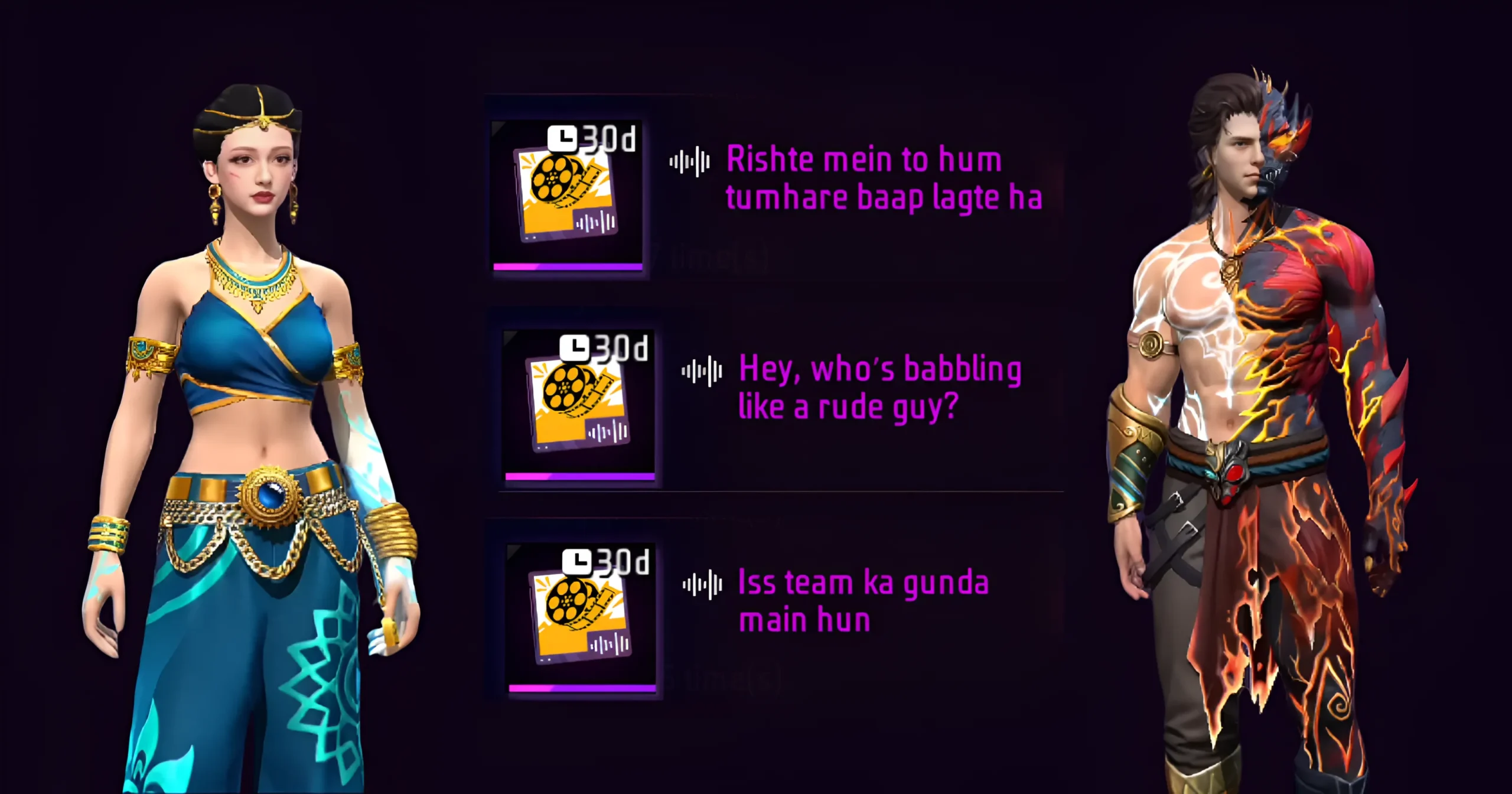 free fire new voiceline bolly bolly part 2 free