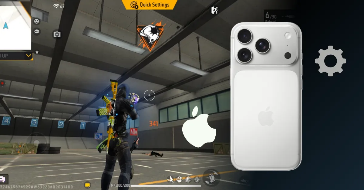 Free Fire iPhone Settings (iOS 26) Secret Method to Boost 95% Headshot Accuracy